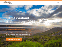 Tablet Screenshot of namakwatoere.com